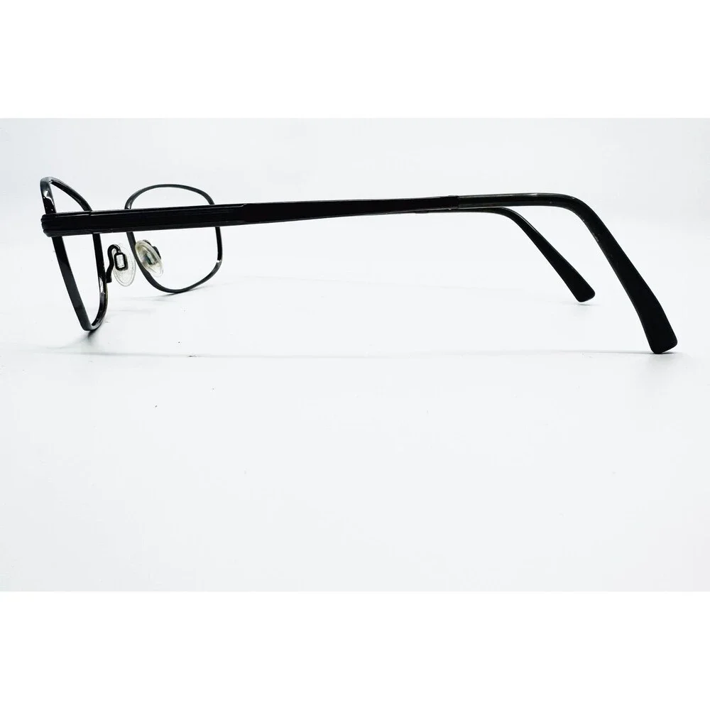 Flexon Eyeglass Frames Mens Black Oval Full Rim 51-19-140